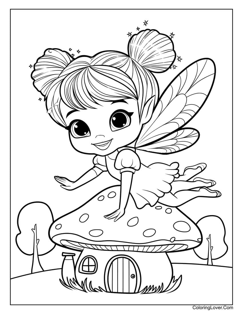 55 Fairy Coloring Pages Free Printables For All Ages  55 Fairy Coloring Pages Free Printables For All Ages