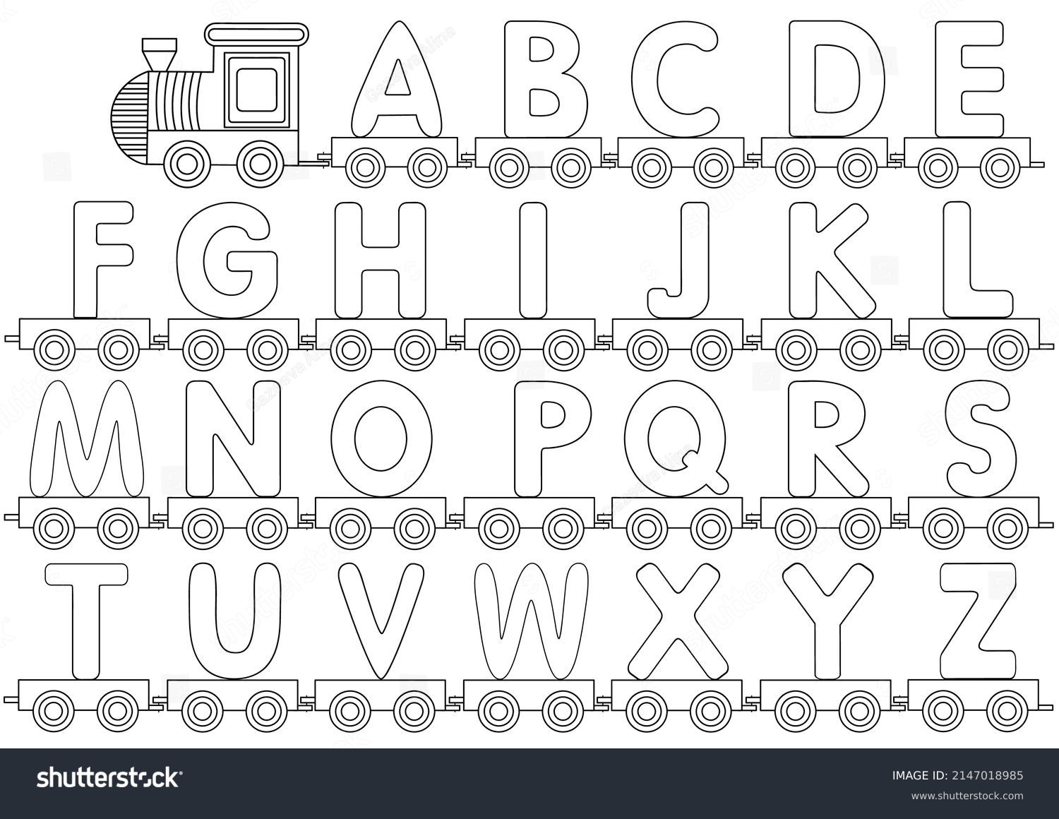 56 Thousand Alphabet Coloring Pages Royalty Free Images Stock Photos Pictures Shutterstock