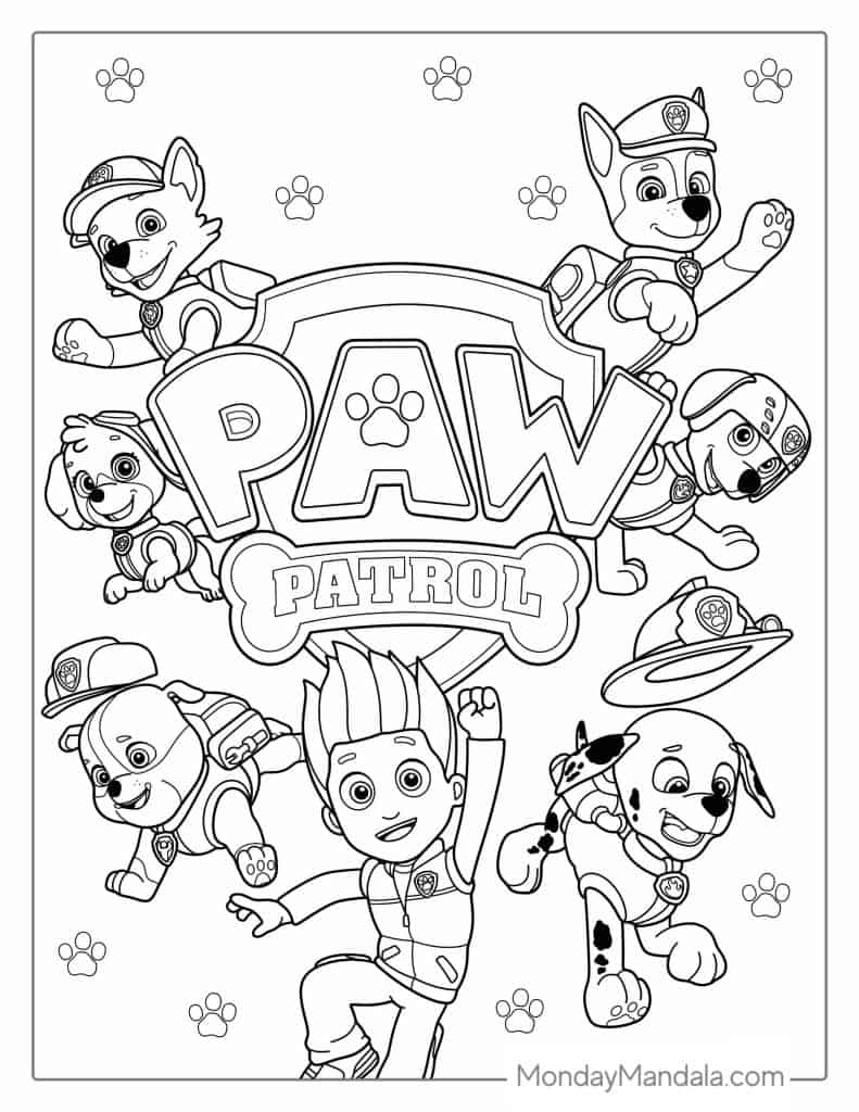 58 Paw Patrol Coloring Pages Free PDF Printables 58 Paw Patrol Coloring Pages Free PDF Printables