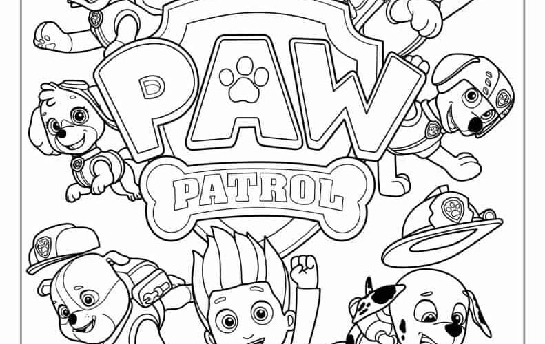 58 Paw Patrol Coloring Pages Free PDF Printables