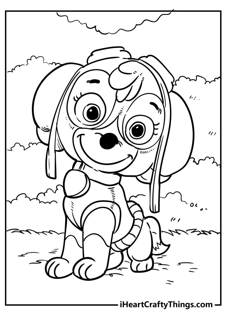 60 Paw Patrol Coloring Pages 100 Free PDF Printables 