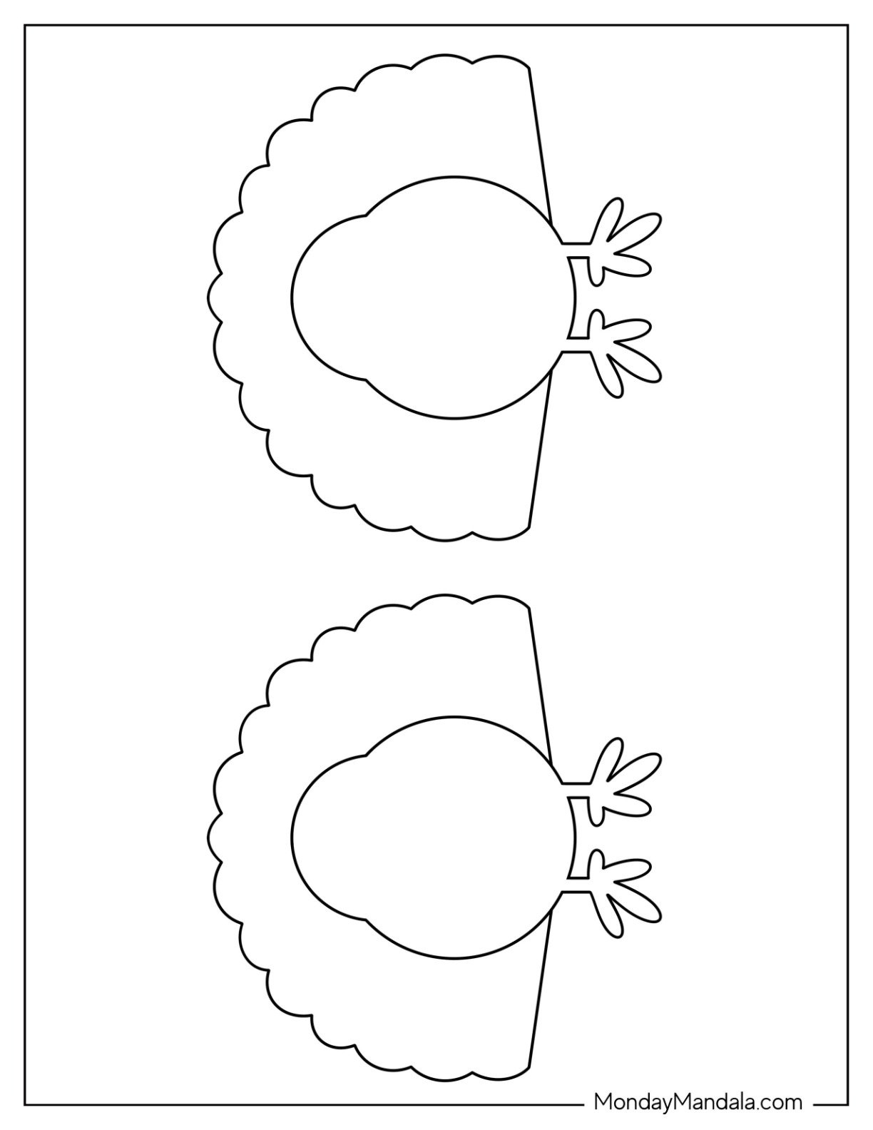 62 Turkey Templates Free PDF Printables 
