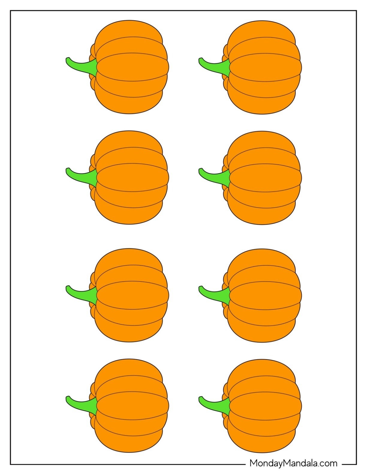 76 Pumpkin Templates Free PDF Printables 