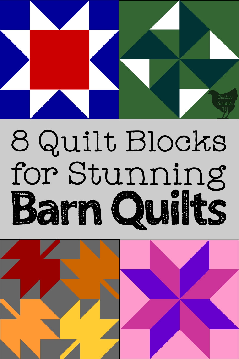8 Beautiful Quilt Blocks For Barn Quilts Free Printable  8 Beautiful Quilt Blocks For Barn Quilts Free Printable