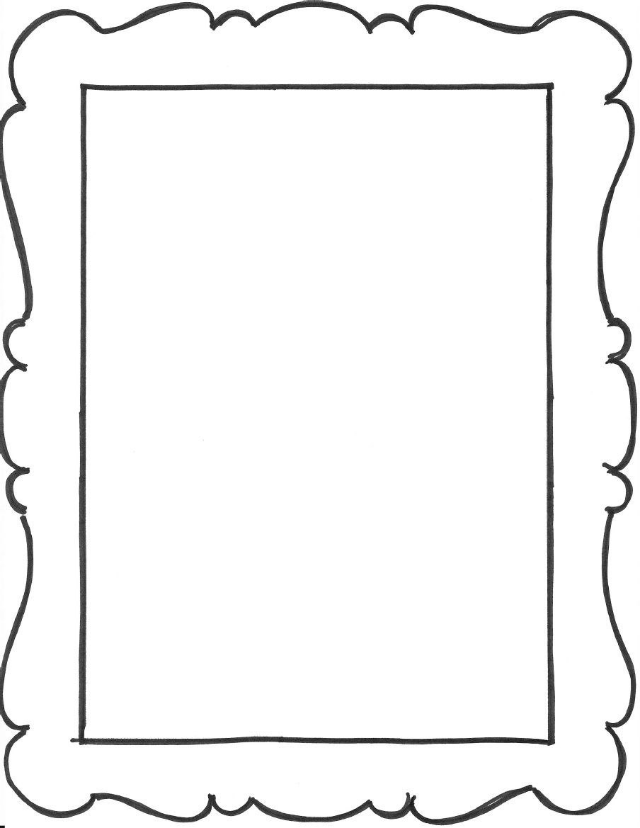 8 Picture Frame Template Ideas Picture Frame Template Frame Template Frame