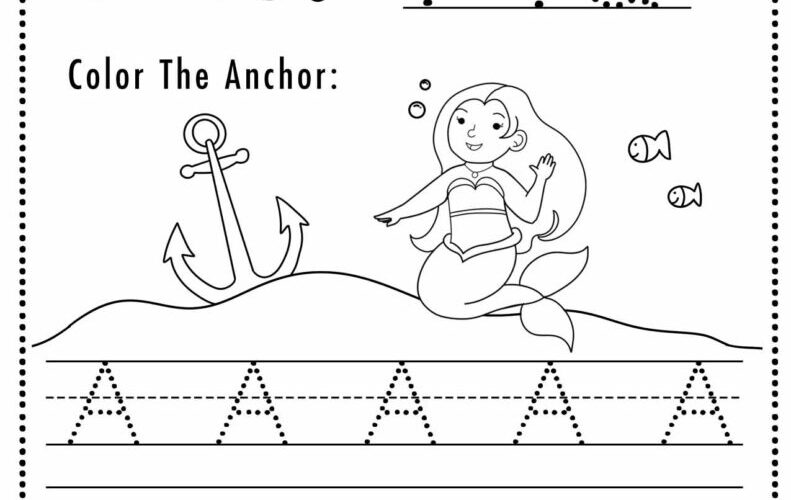 ABC Tracing Worksheets Sly Spoon