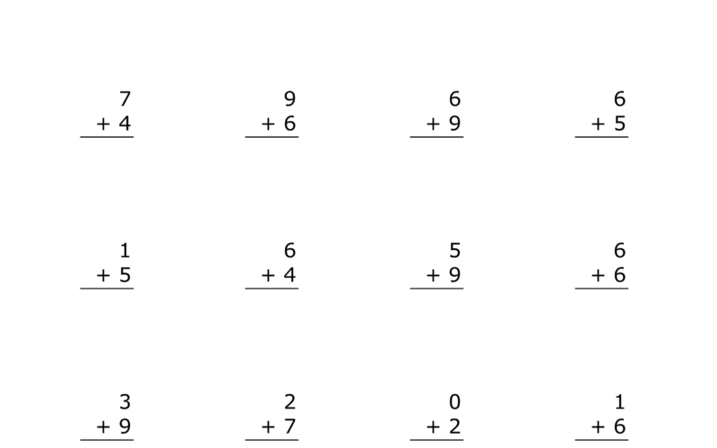 Addition Worksheets Free Printable Easy Math Problems Free Printables Monograms Design Tools Patterns DIY Projects