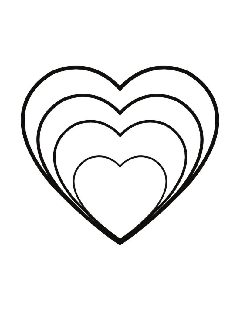 printable heart template free printable heart template free