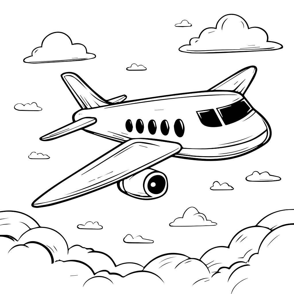 aeroplane template printable