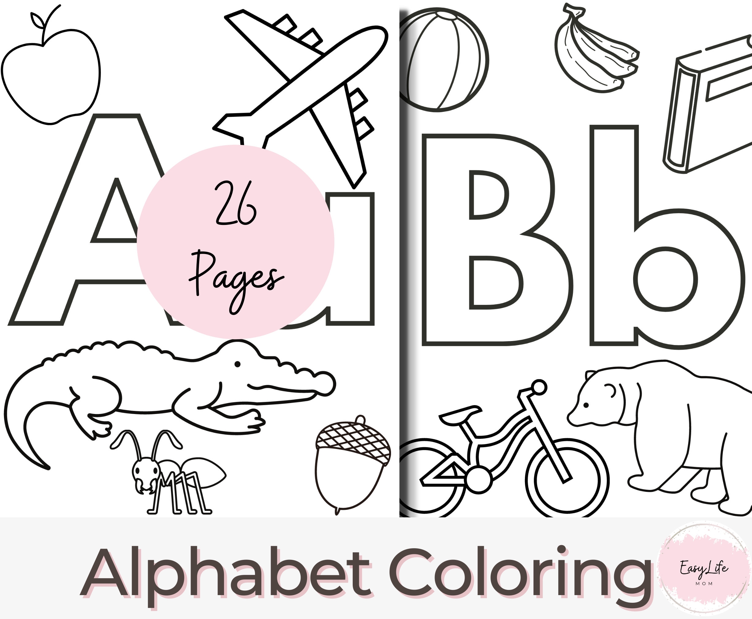 free printable alphabet coloring pages free printable alphabet coloring pages