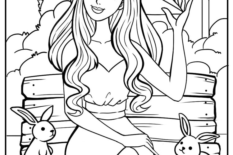 Barbie Coloring Pages 100 Free Printables