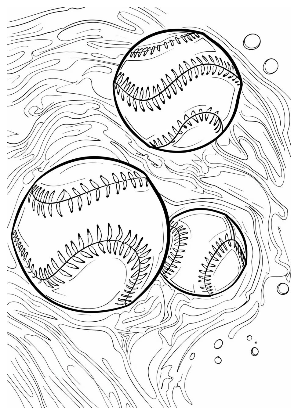 Baseball Coloring Pages Fun Educational Activity For Kids MrColoring Com