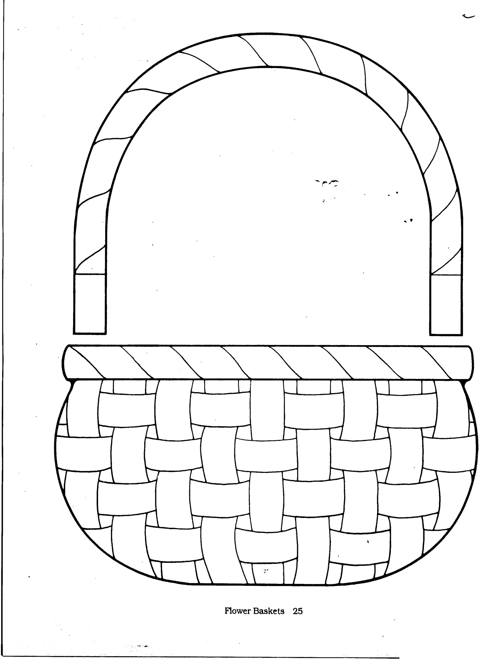 Basket Template Printable