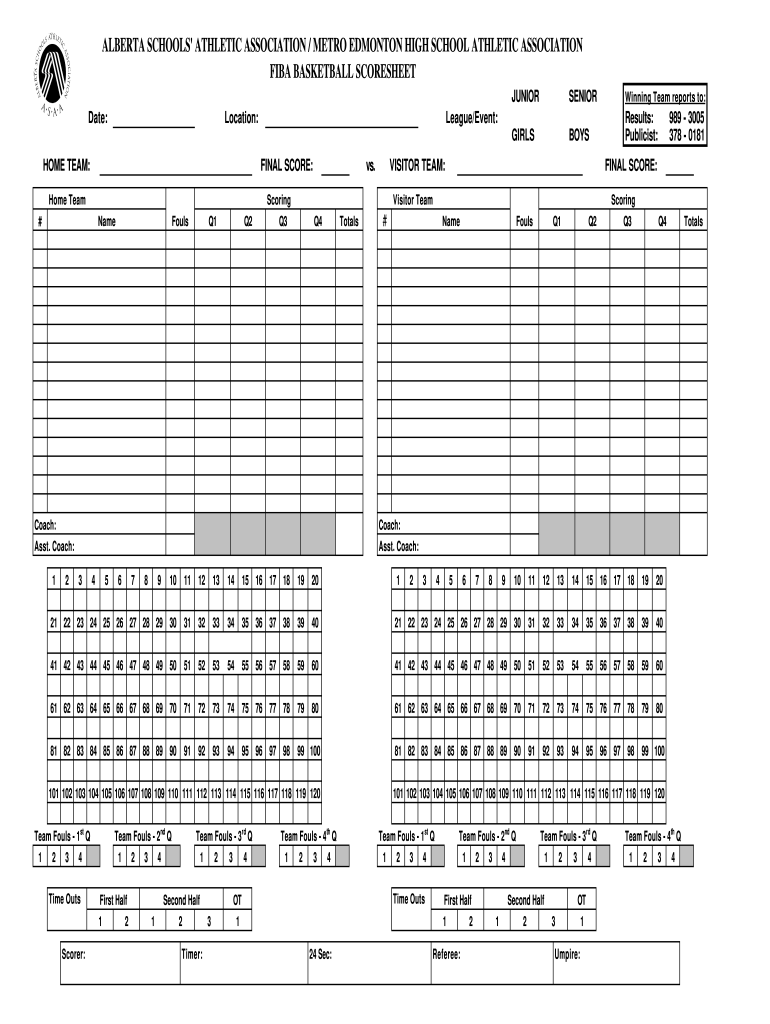 basketball statistics sheet printable