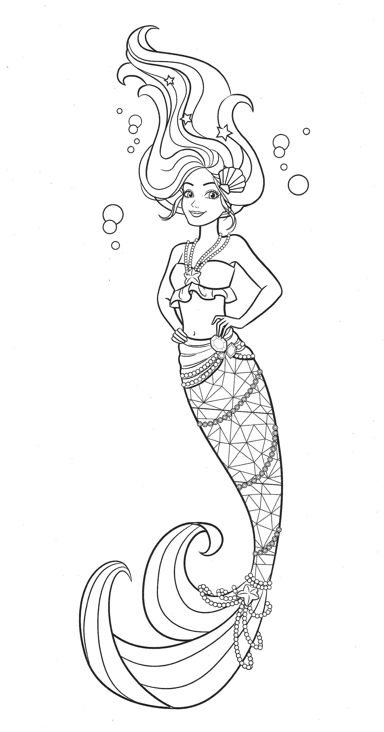 printable barbie coloring pictures