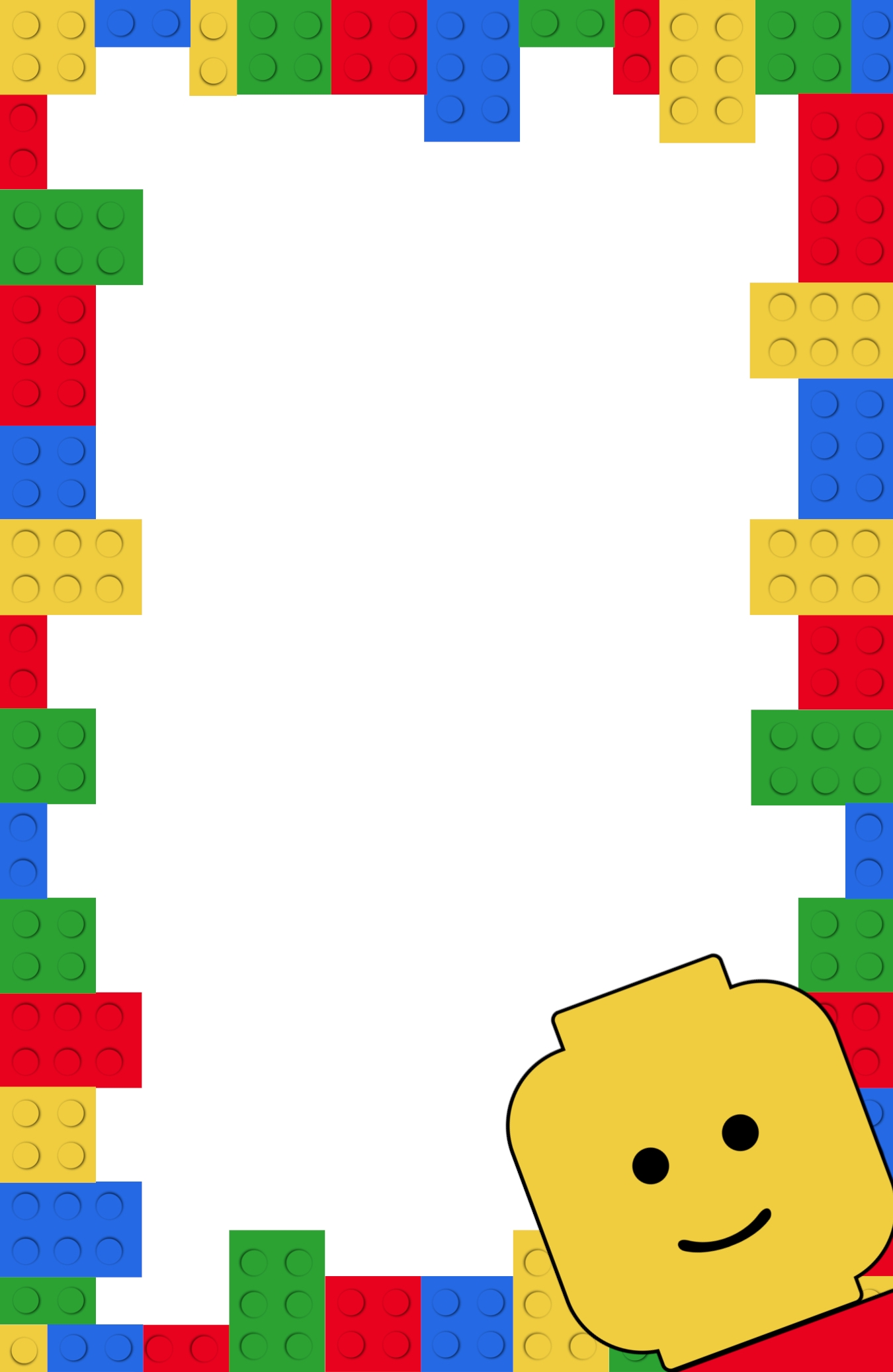 lego template printable