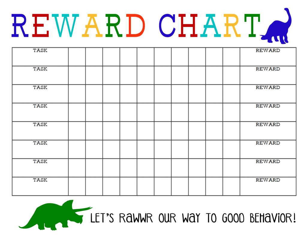free printable reward charts