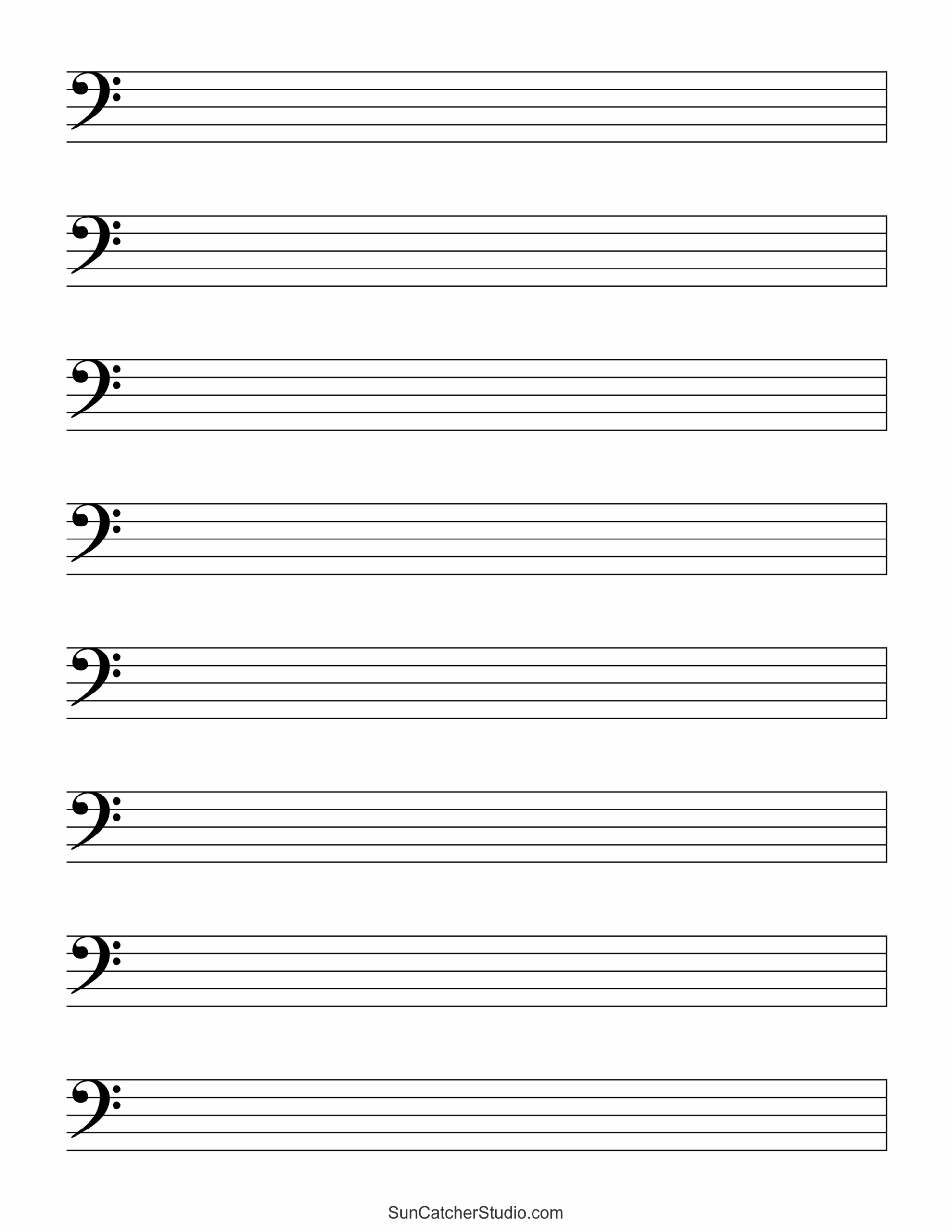 printable blank music sheets