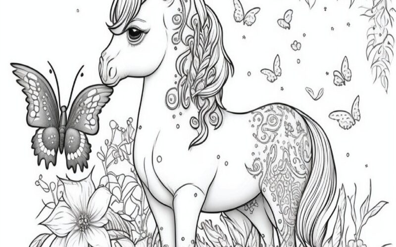 Book2 25 Unicorn Coloring Pages Printable Unicorn Coloring For Kids And Adults Digital Download Not A Physical Product Etsy