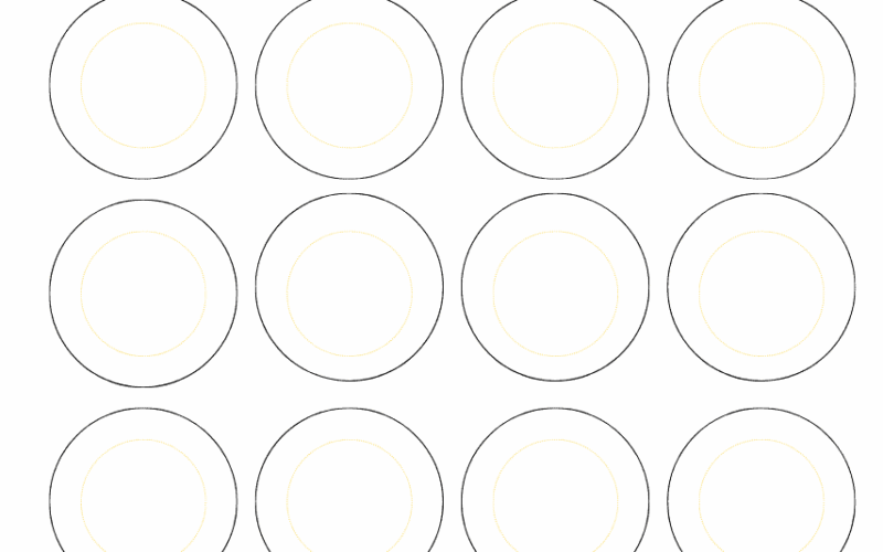 Button Template In 4 Sizes Free Download AB Crafty