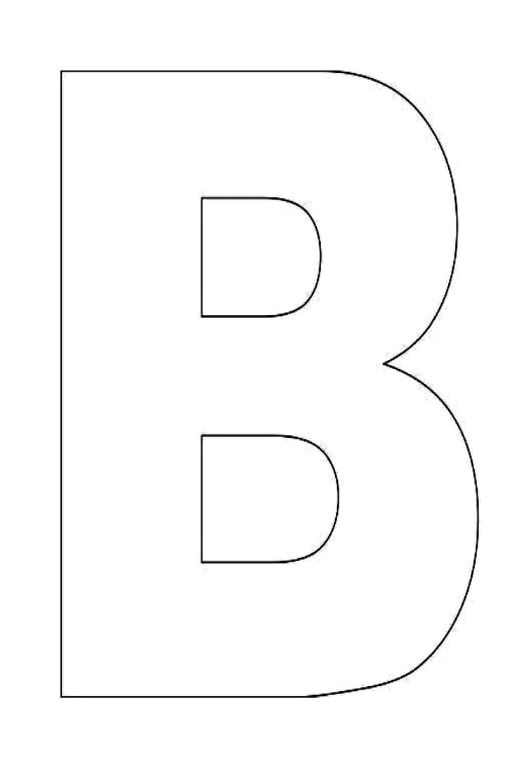Capital Letter Outlines For A z Alphabet Letter
