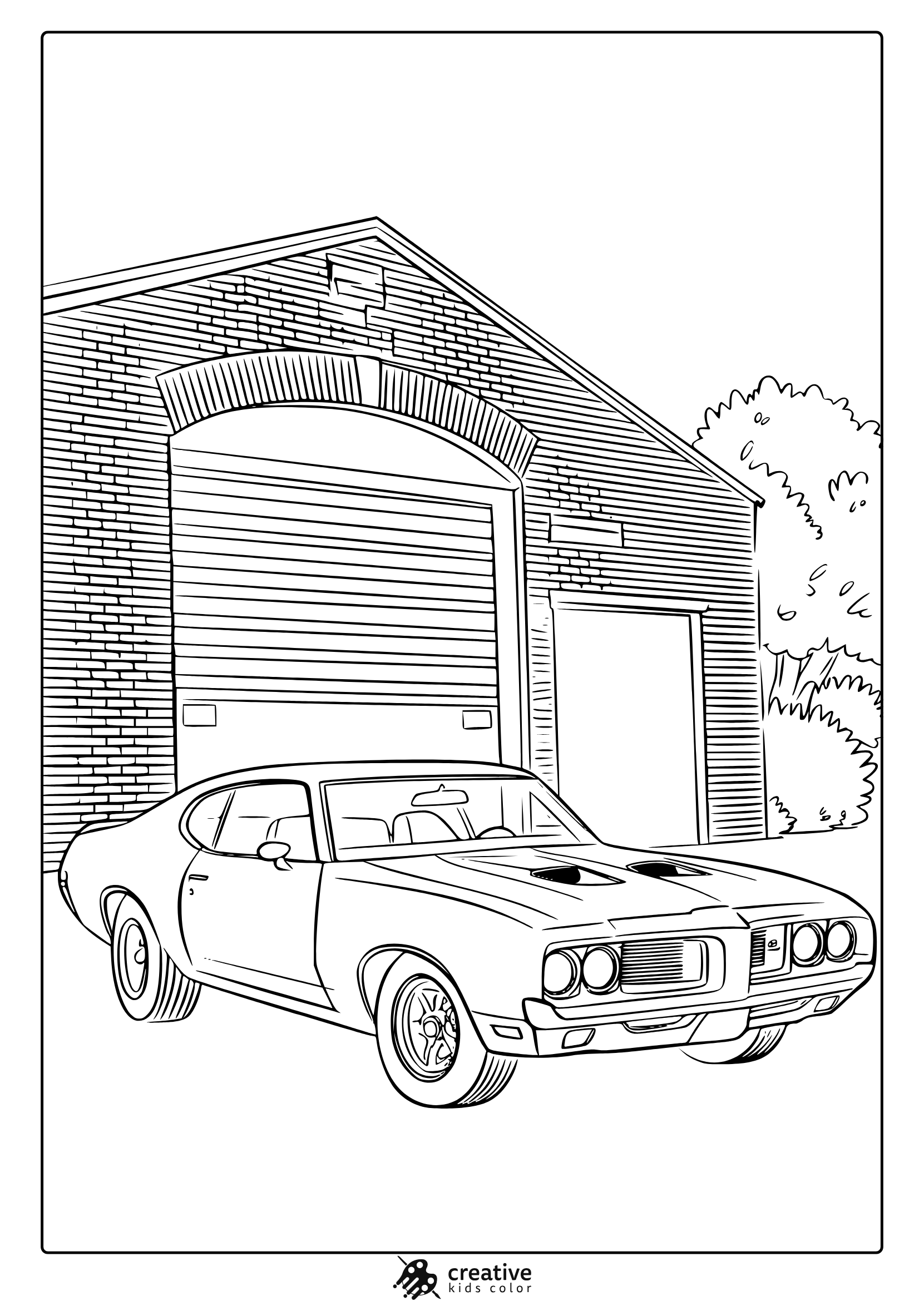 Car Coloring Pages 30 Free Printable PDF Car Coloring Pages 30 Free Printable PDF