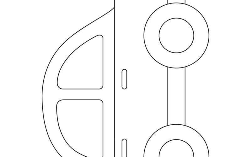 Car Template Free Printable Childhood Magic