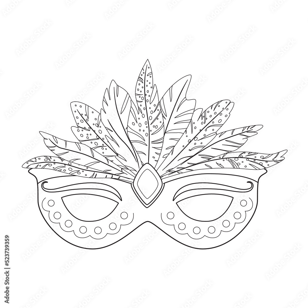 masquerade mask template printable