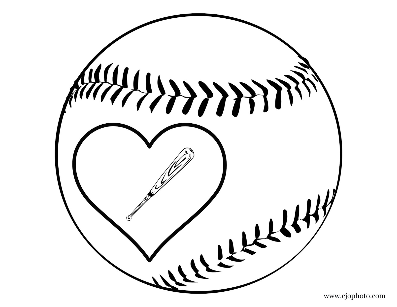 printable baseball coloring pages