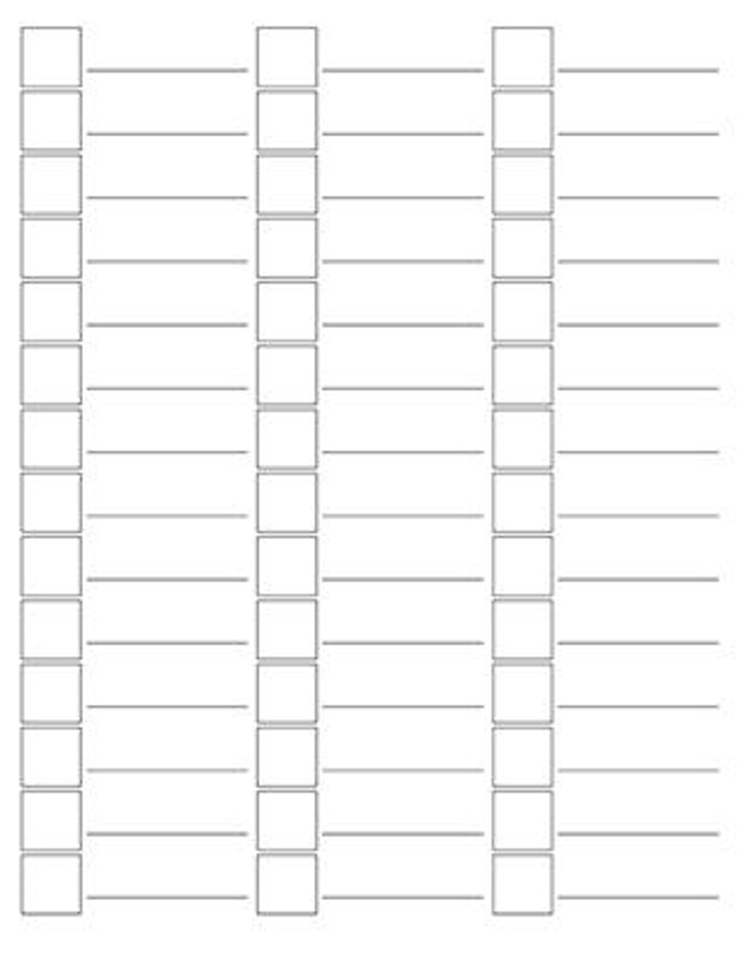 Color Card swatch Card Template Etsy