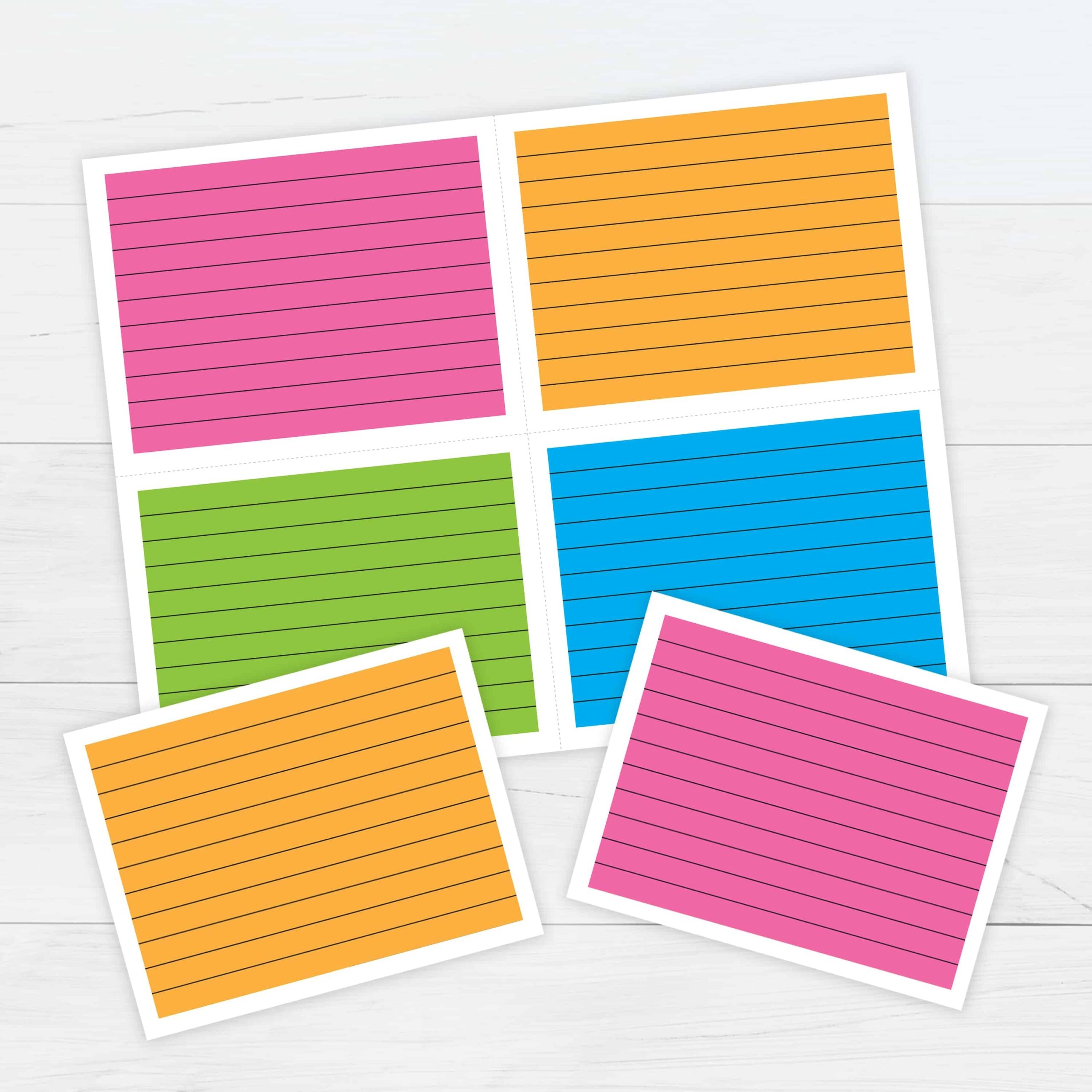 printable index card template printable index card template