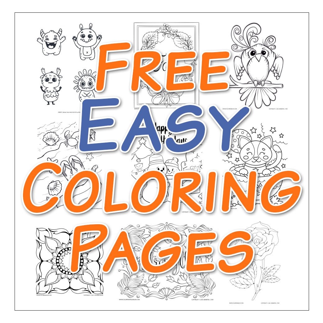 free coloring book printable