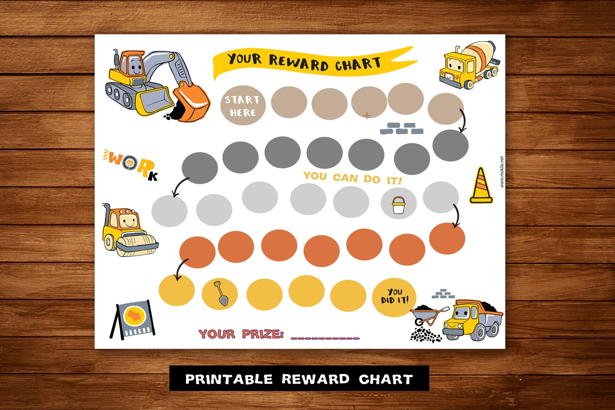 printable sticker chart