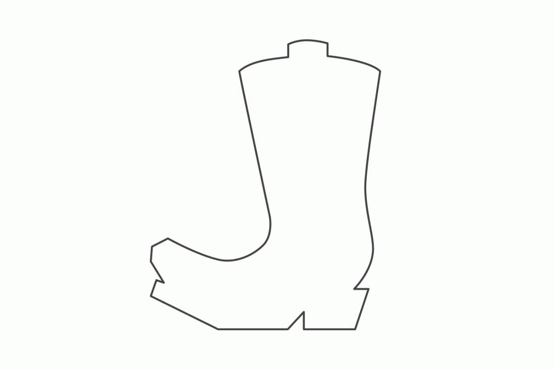 Cowboy Boot Pattern The Woodcarver s Cabin