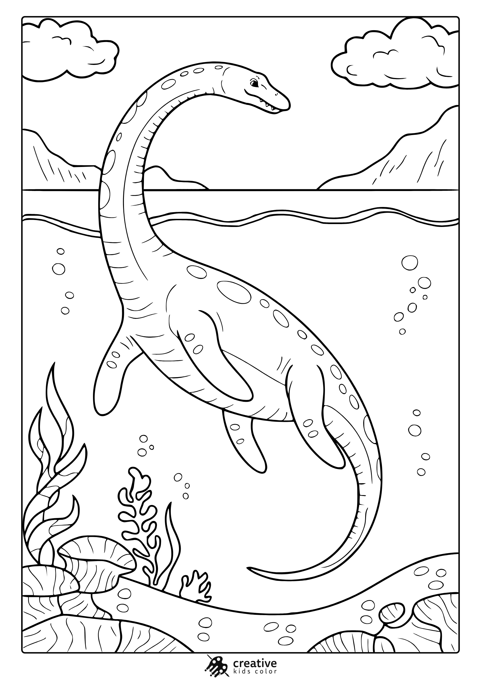 free printable dinosaur coloring pages