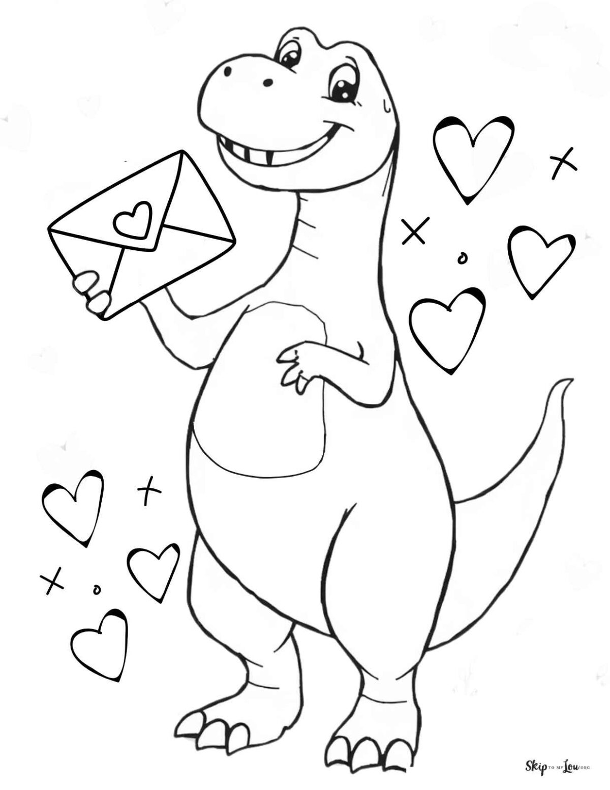printable dinosaur coloring pictures