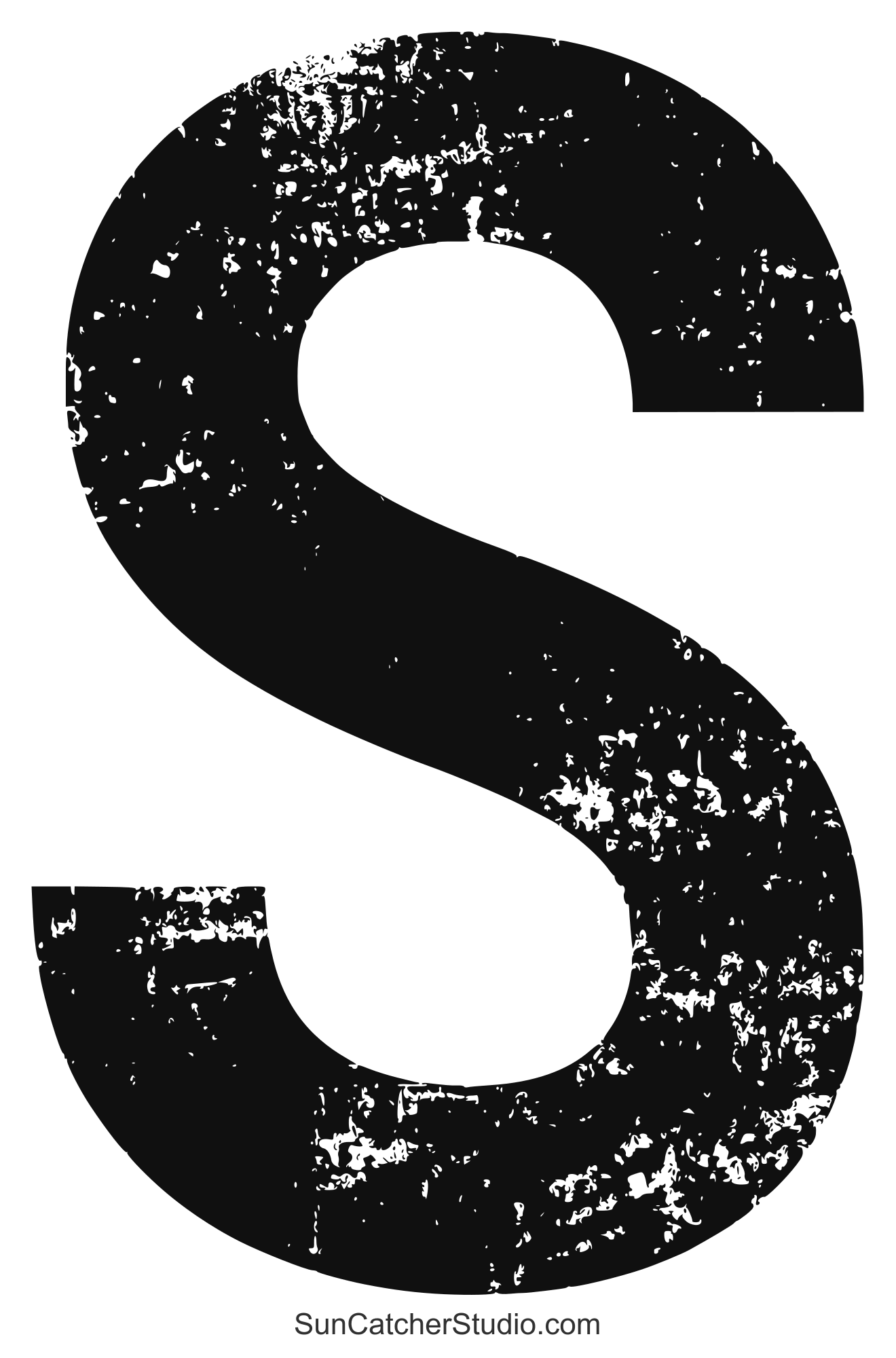 Distressed Letters Free Eroded Block Bold Distressed Font Free Printables Monograms Design Tools Patterns DIY Projects