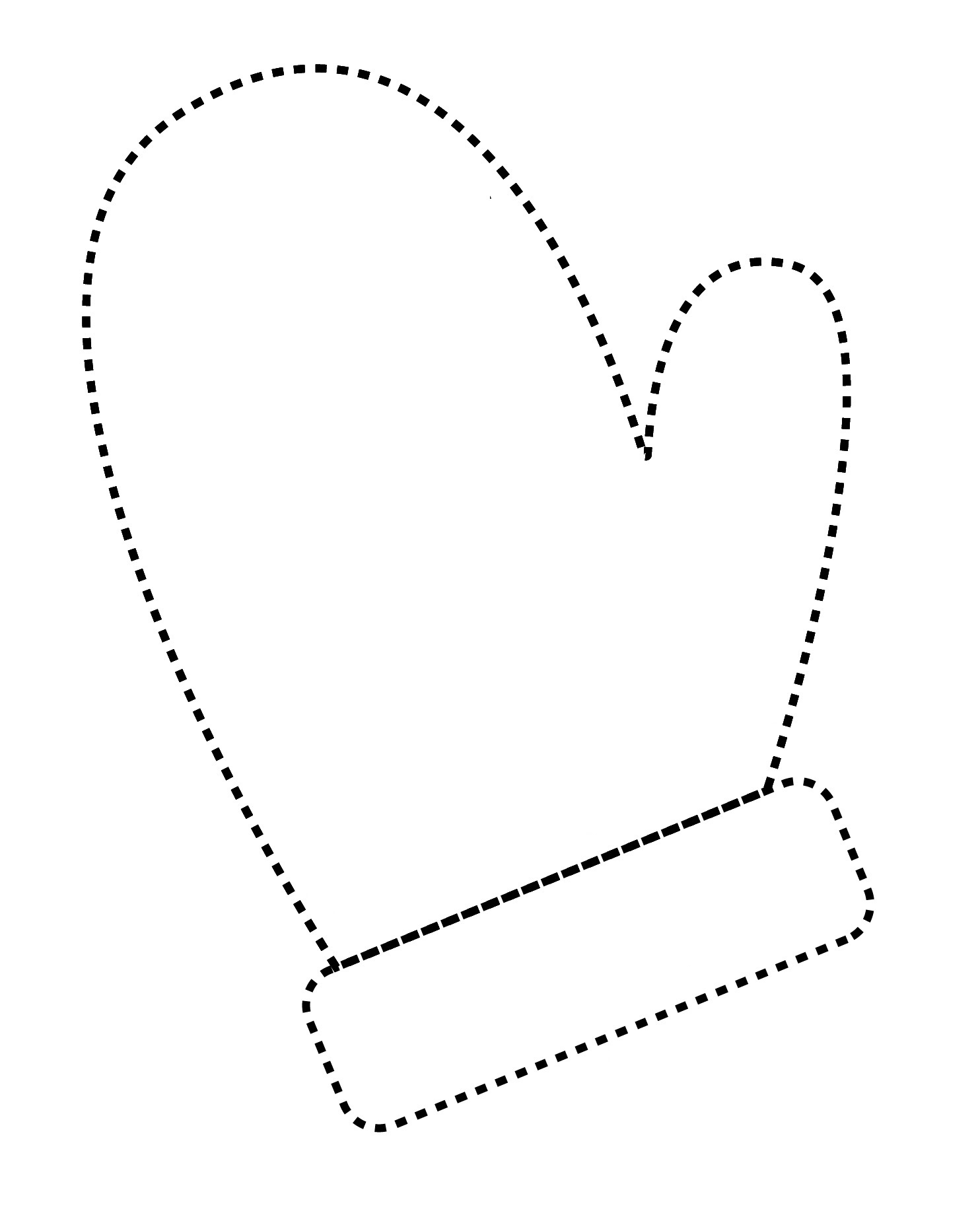 free mitten template printable