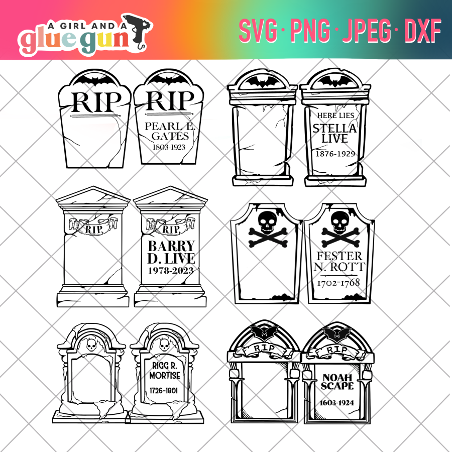 gravestone template printable