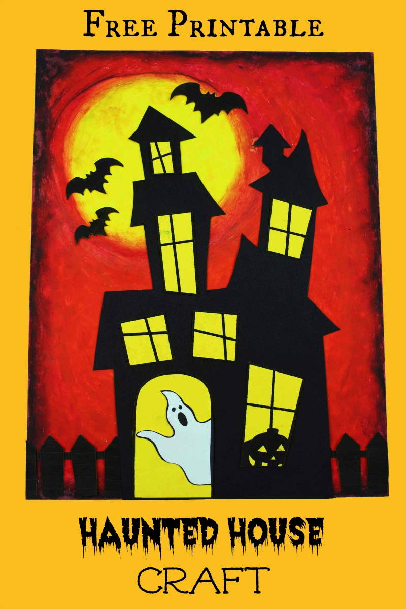 DIY Printable Haunted House Craft Mama Likes This DIY Printable Haunted House Craft Mama Likes This