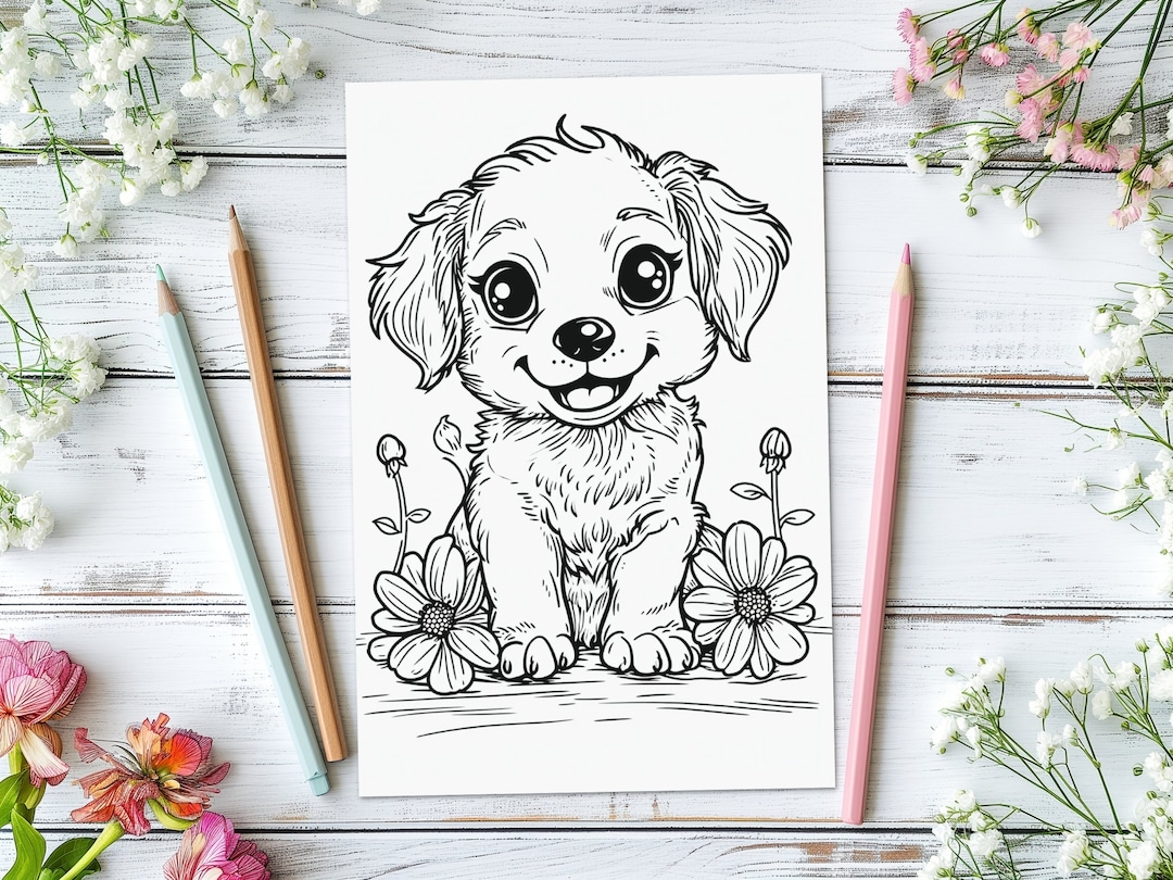 dog coloring pages printable