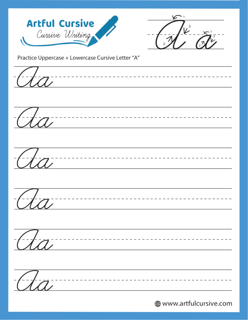 free printable handwriting practice sheets