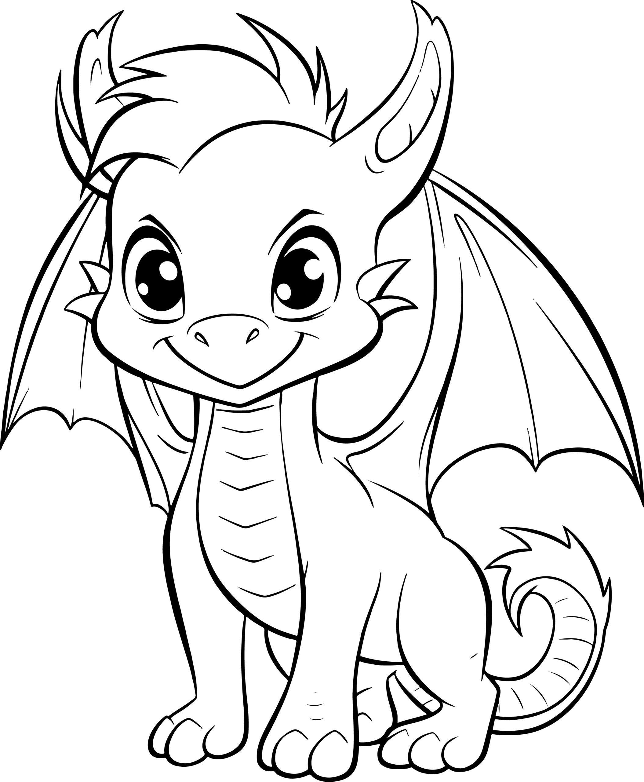 Dragon Coloring Book Super Fun Coloring Pages Of Cute Friendly Dragons Made By Teachers