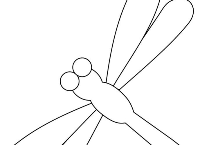 Dragonfly Template PDF