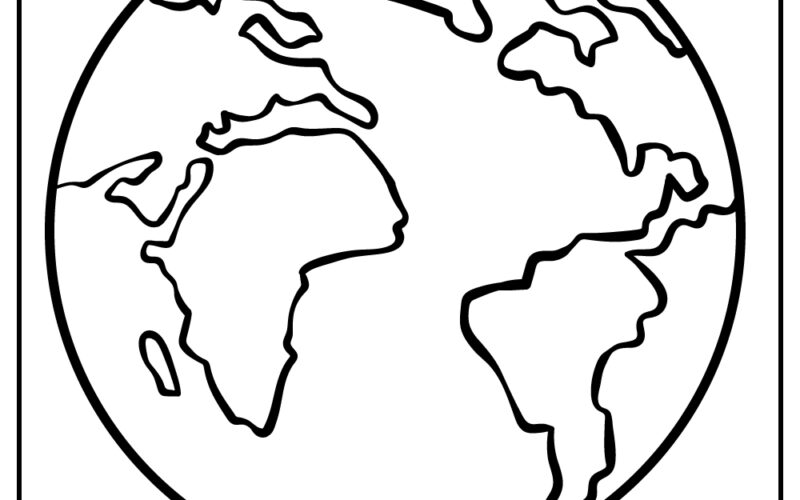 Earth Coloring Pages 20 Free Printables