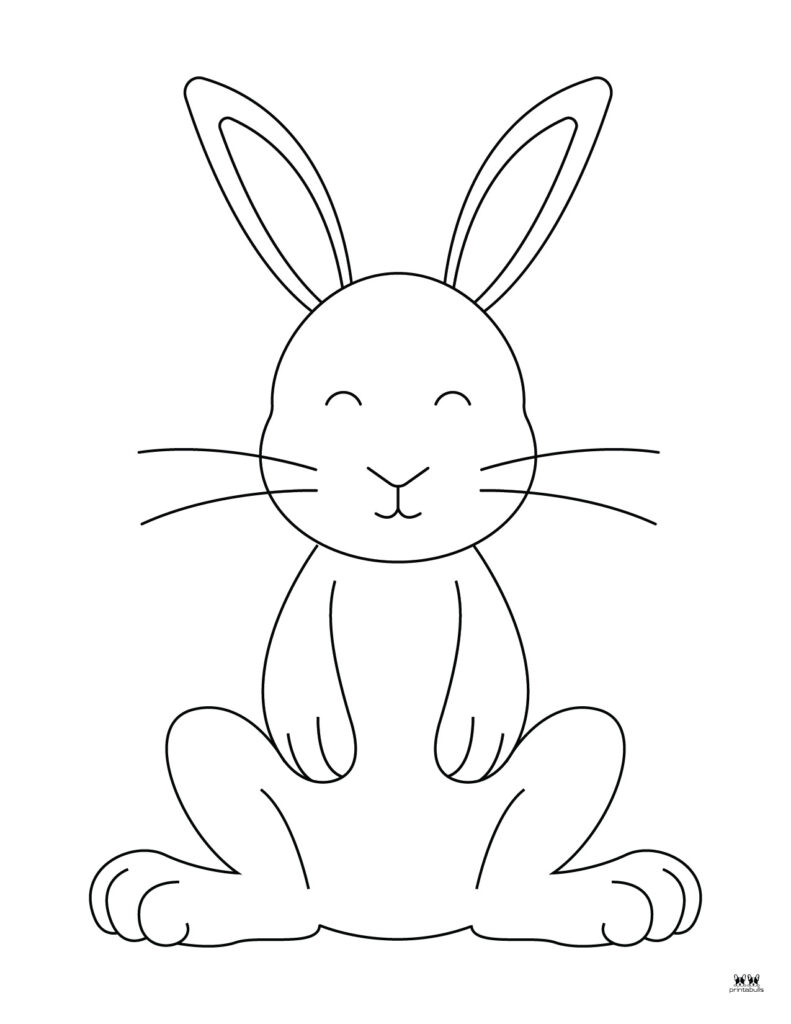 printable rabbit template
