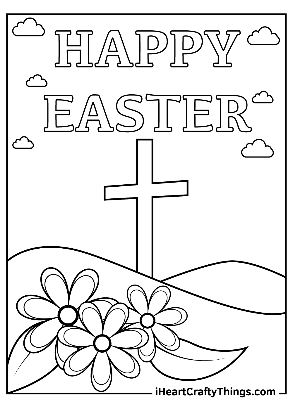 printable coloring pages for easter