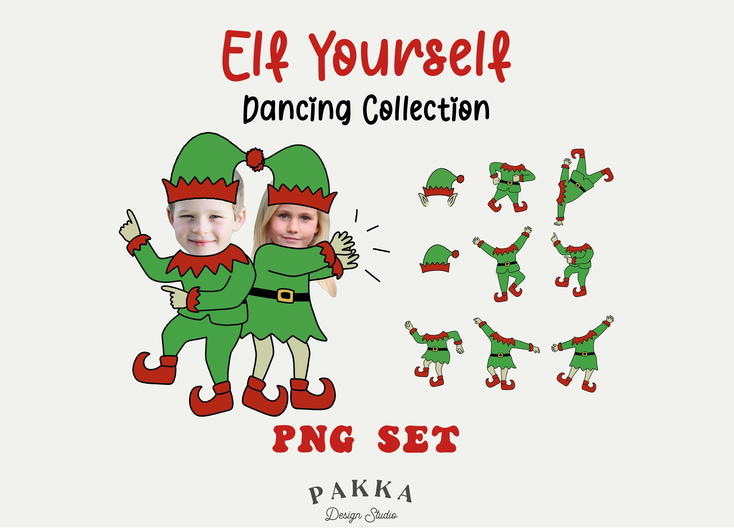 elf yourself template printable