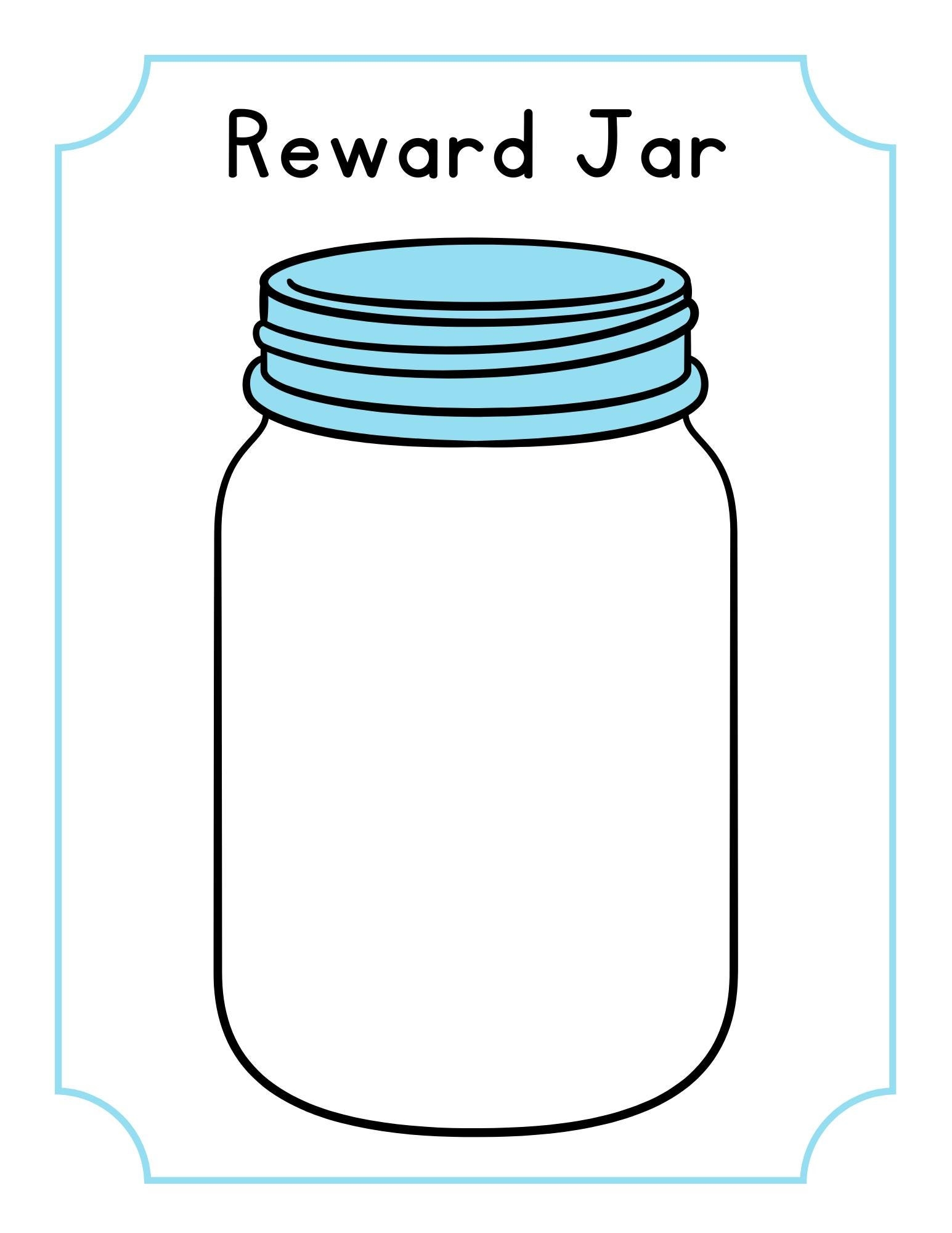 jar template printable