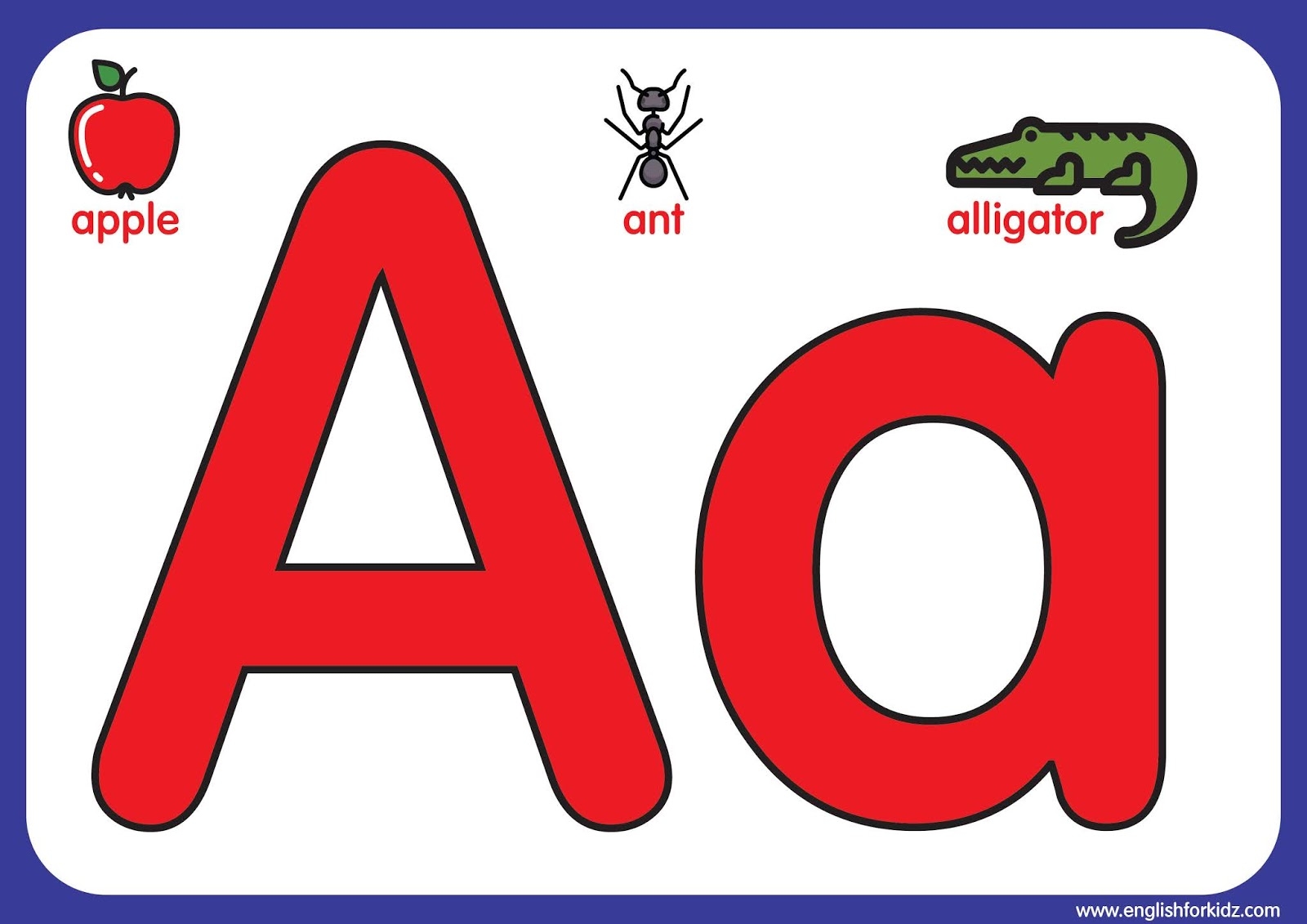 big letter printable